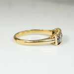 Beautifully Designed Sapphire & Diamond Ring
