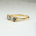 Beautifully Designed Sapphire & Diamond Ring