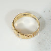 Two Star Set Diamond Hearts Mizpah Ring