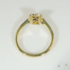 Edwardian Square Sapphire Diamond Frame Ring