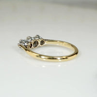 Delightful Three Stone Diamond Engagement Ring