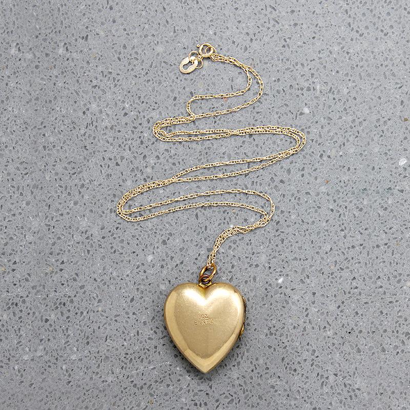 Edwardian "9ct Backs & Fronts" Heart Locket
