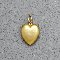 Ann's Sweet Antique Heart Locket in 18ct Gold