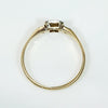 Petite Quincunx Diamond Platinum & 18ct Ring