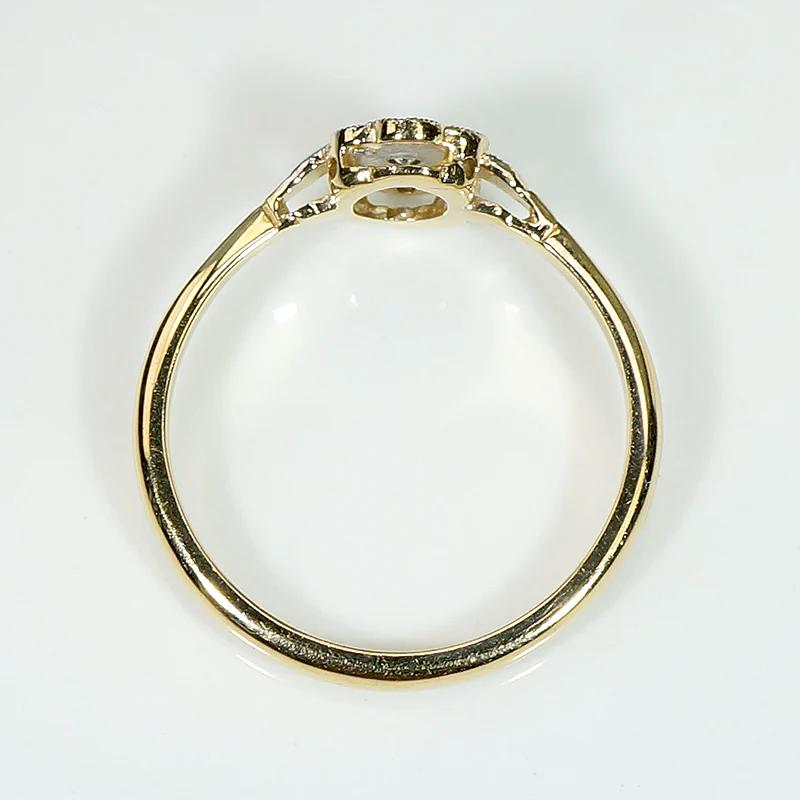 Glittering Diamond Cluster in Platinum & 18ct Ring