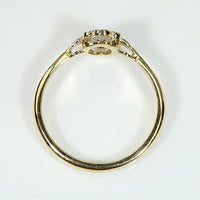 Glittering Diamond Cluster in Platinum & 18ct Ring