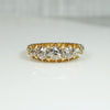 Dazzling Old Mine Diamond 18ct English Belcher Band