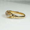 Dazzling Old Mine Diamond 18ct English Belcher Band