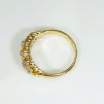 Dazzling Old Mine Diamond 18ct English Belcher Band