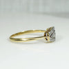 Delicate Pierced & Engraved Diamond Ring