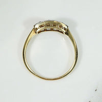 Delicate Pierced & Engraved Diamond Ring