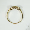 Delicate Pierced & Engraved Diamond Ring