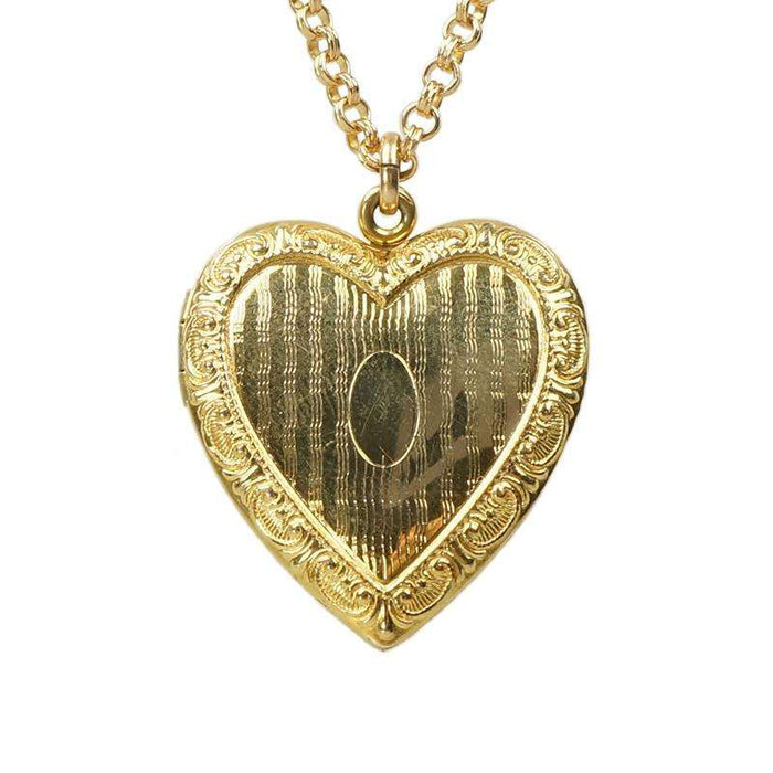 Heart Shaped Vintage 1940's Locket