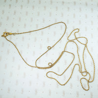 Extra Long Antique chain with Hook and Bolt Ring