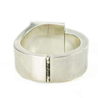 Taxco Mexico Clamper Bracelet by Lopez Mid Century
