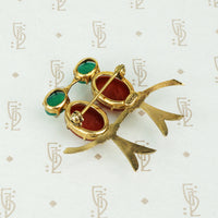 Vintage Love Bird Brooch