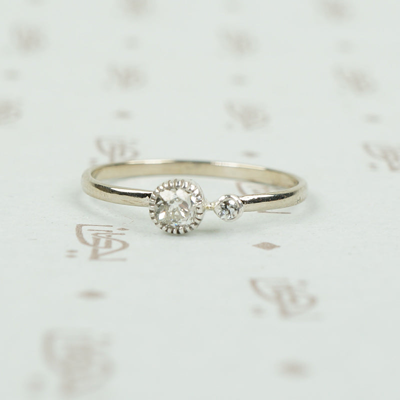 The Lumiére Double Diamond Ring