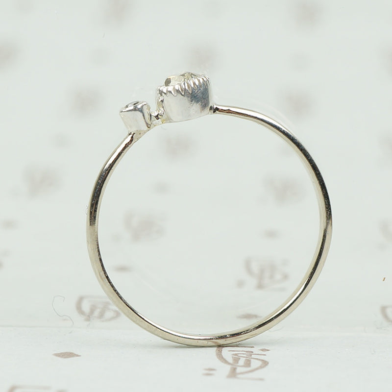 The Lumiére Double Diamond Ring