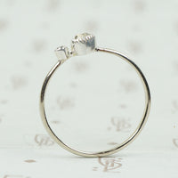The Lumiére Double Diamond Ring