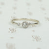 The Lumiére Double Diamond Engagement Ring