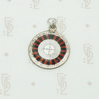 Roulette Wheel Sterling Souvenir Charm