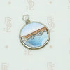 Double-Sided Bridge & Fleur de Lis Charm