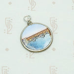 Double-Sided Bridge & Fleur de Lis Charm