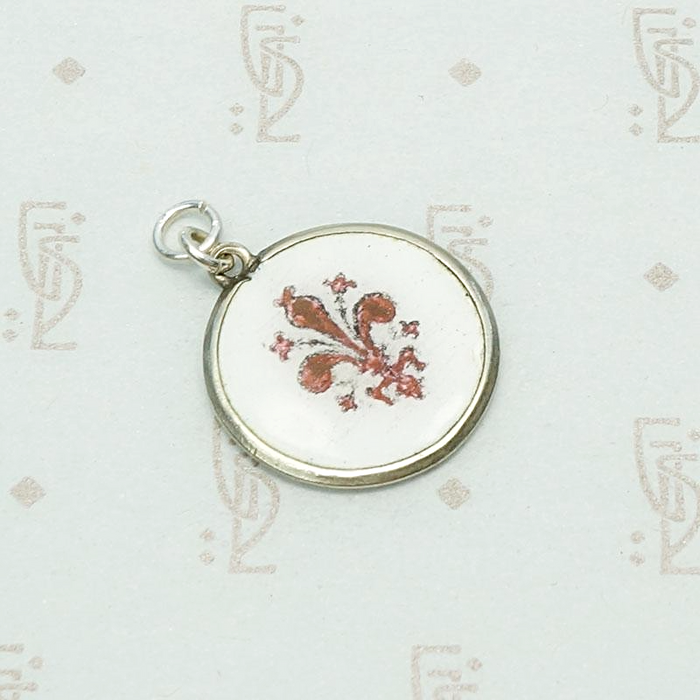 Double-Sided Bridge & Fleur de Lis Charm