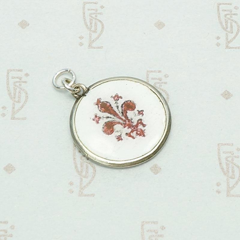 Double-Sided Bridge & Fleur de Lis Charm