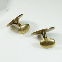 Engraved Victorian Gold Filled Cufflinks