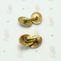 Repoussé Pinchbeck Victorian Cufflinks