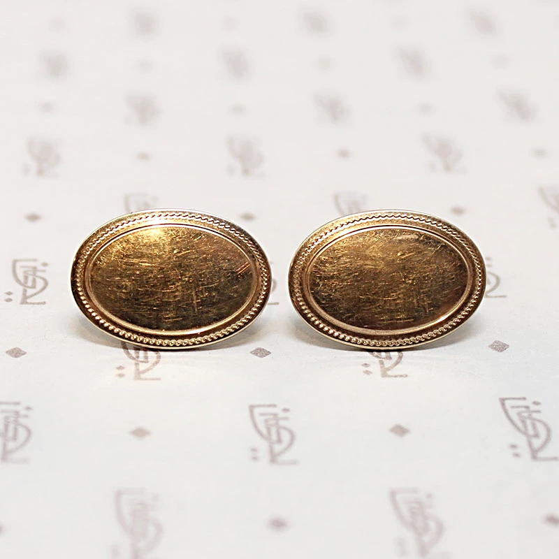 Handsome & Timeless Vintage Gold Filled Cufflinks