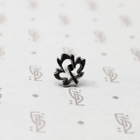 Maple Leaf Sterling Cufflink & Tie Tack Set