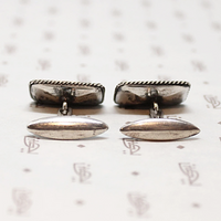 Wonderful Wire Work Silver Cufflinks