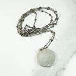 "Roma" St. Christopher Necklace in Silver