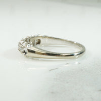 Lovely Vintage White Gold Diamond Band