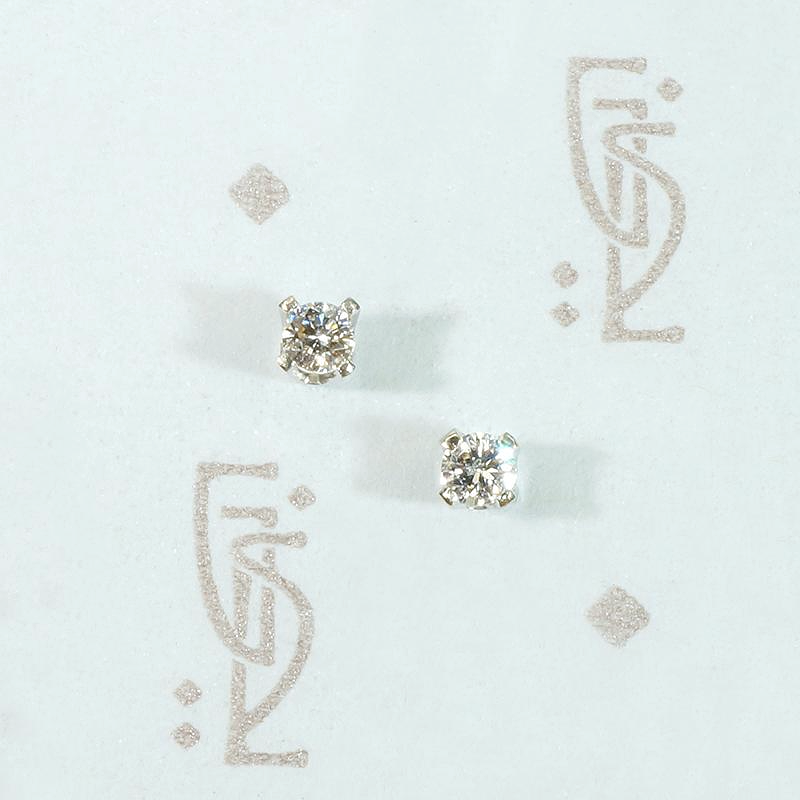 Petite Vintage Diamond Studs with 0.15tcw