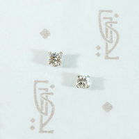 Petite Vintage Diamond Studs with 0.15tcw