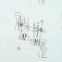 Petite Vintage Diamond Studs with 0.15tcw