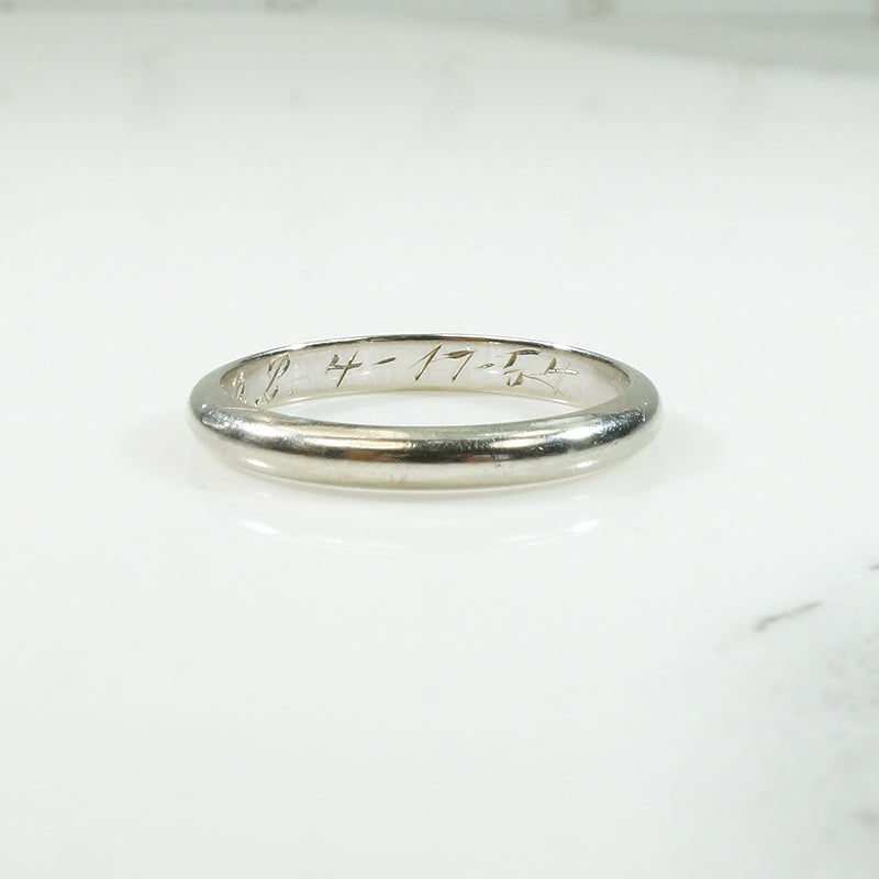 Just Right 1954 White Gold Band