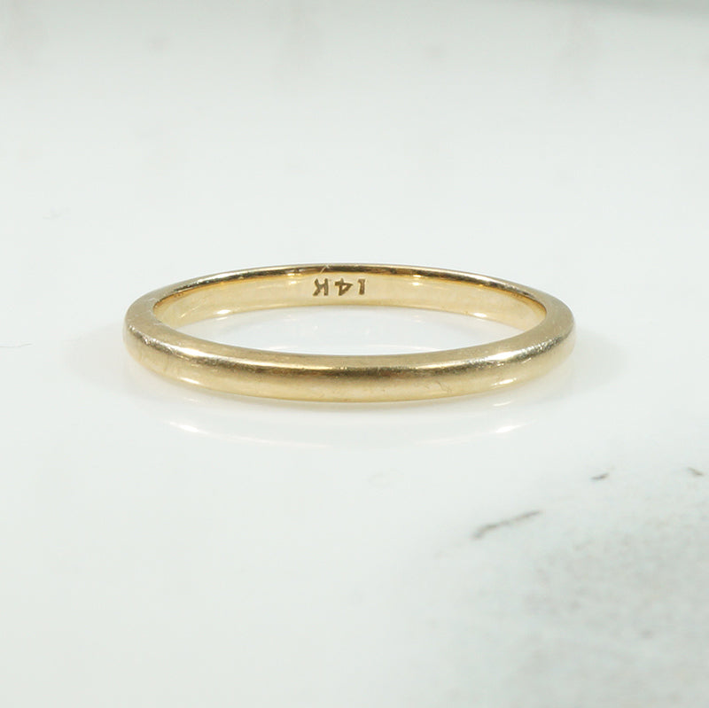 Mellow Vintage Gold Band