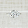 Charming Art Deco Diamond & Platinum Engagement Ring