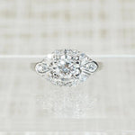 Charming Art Deco Diamond & Platinum Engagement Ring
