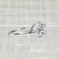 Charming Art Deco Diamond & Platinum Engagement Ring