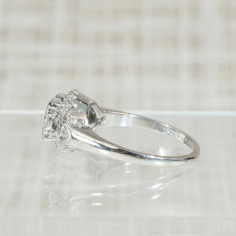 Charming Art Deco Diamond & Platinum Engagement Ring