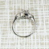 Charming Art Deco Diamond & Platinum Engagement Ring