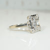 Fab 1940's Square Diamond Set Ring