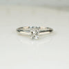 Simply Beautiful OMC Diamond Platinum Solitaire