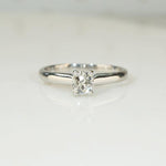 Simply Beautiful OMC Diamond Platinum Solitaire