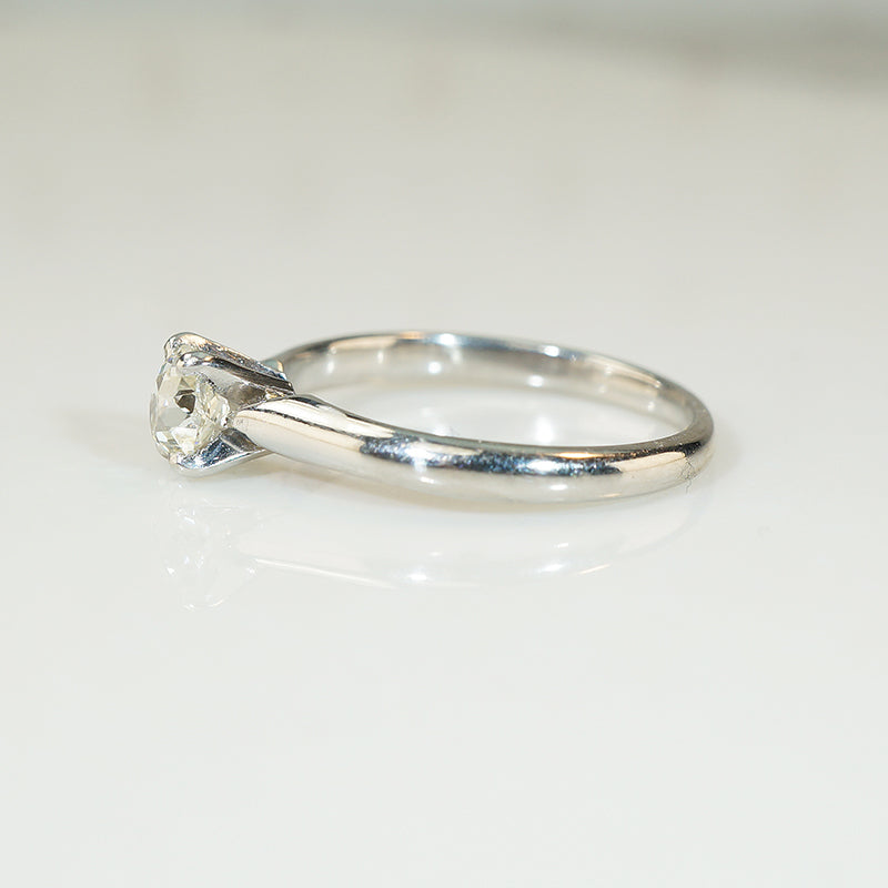 Simply Beautiful OMC Diamond Platinum Solitaire